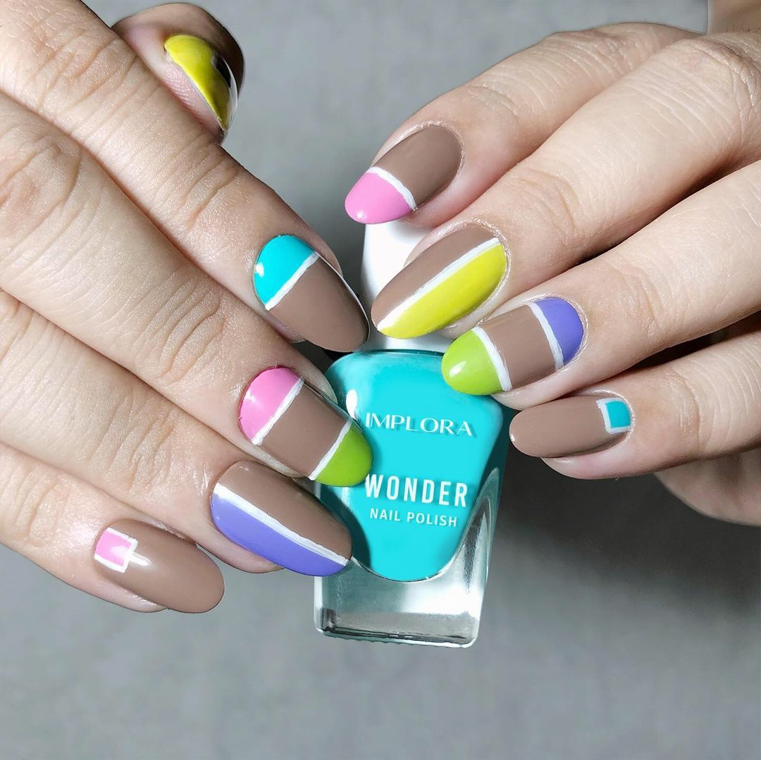 IMPLORA Nail Polish Wonder Warna Warni 8mL - Kutek Ecer/Satuan