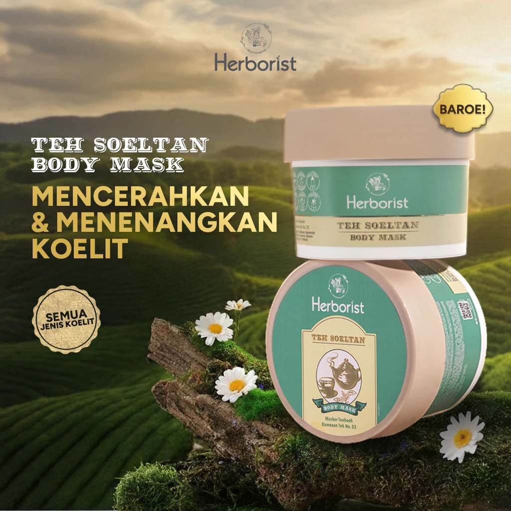 Herborist Teh Soeltan Body Mask 100ml Herborist Teh Soeltan Body Mask 100ml