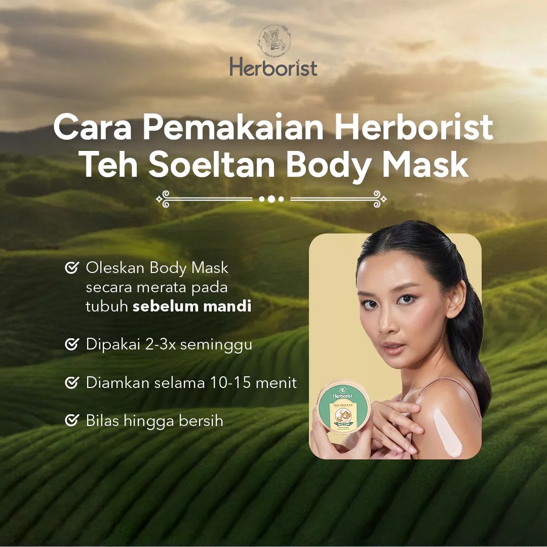 Herborist Teh Soeltan Body Mask 100ml