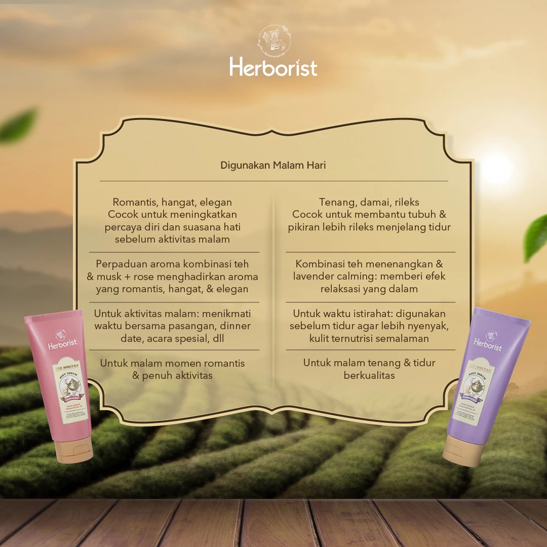 Herborist Teh Soeltan Body Lotion 100ml - Sendja