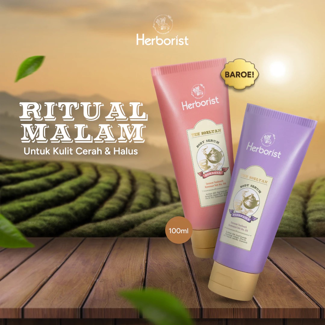 Herborist Teh Soeltan Body Serum 100ml - Romansa