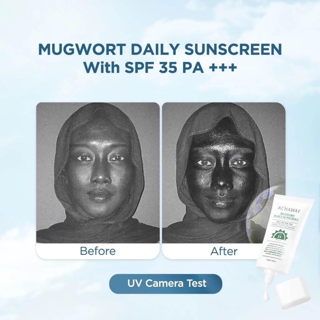 Acnaway Mugwort Daily Sunscreen SPF35 PA+++ 50ml