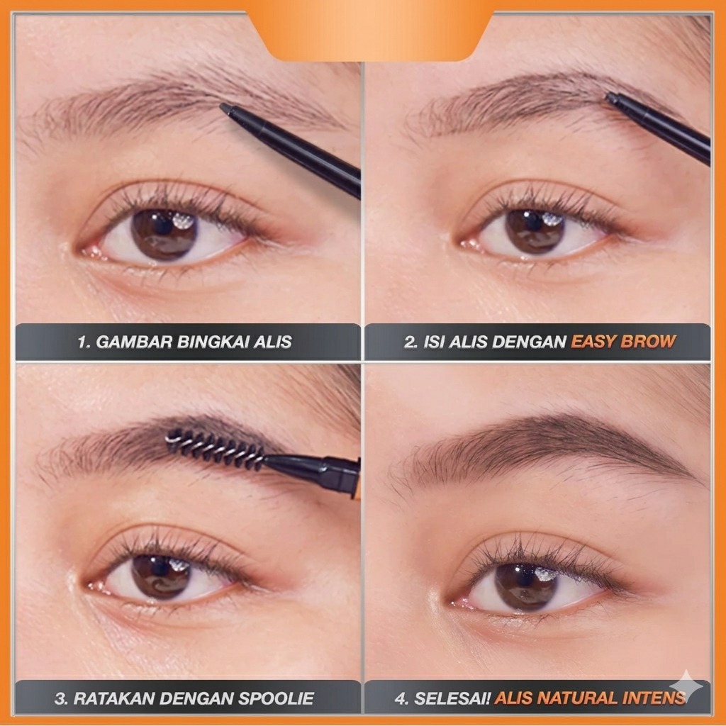 Salsa Easy Brow 2in1 Matic Eyebrow Pencil - Ash Brown