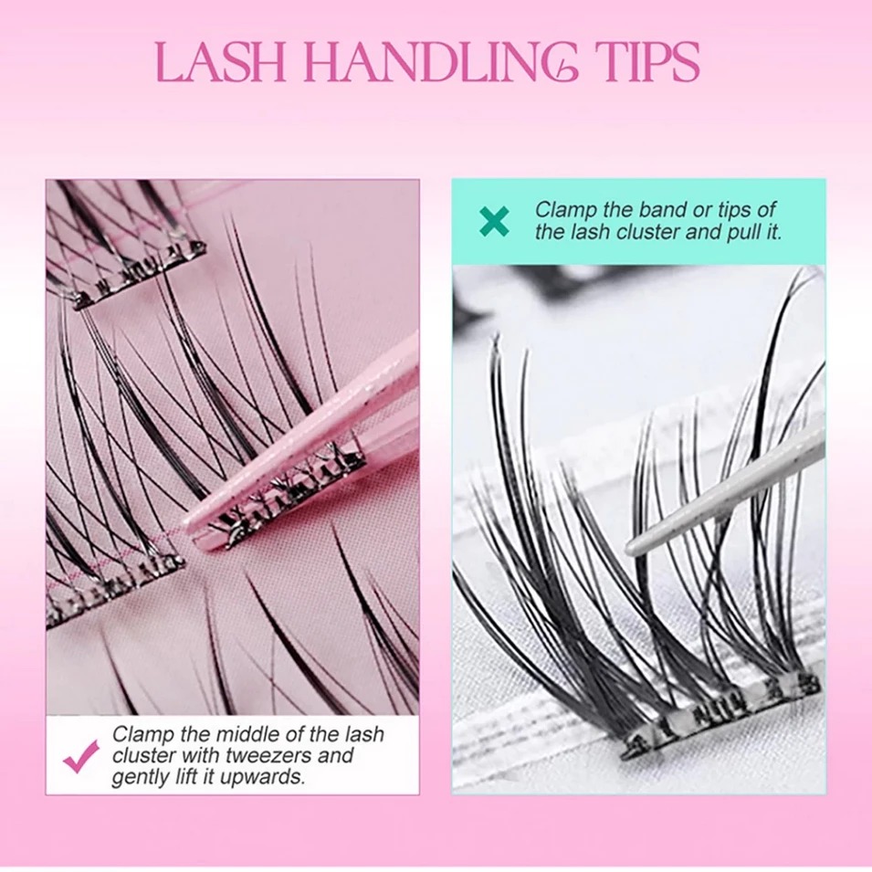 Glam Fix Wink Era Poppin Glue-Free Cluster Eyelashes - 18 Hi! Barbie (Isi 48pcs - Barbie Collection)