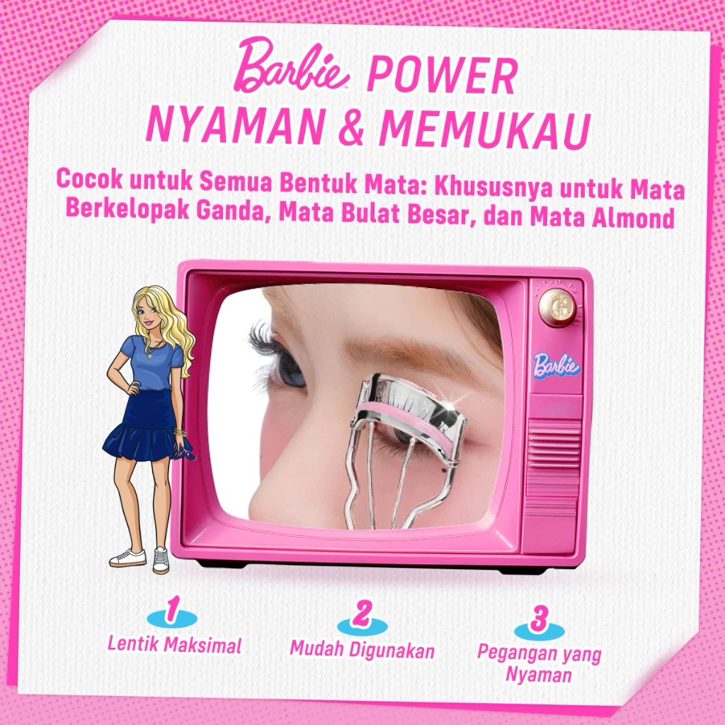 Glam Fix Glam My Lash Curler - Maxi Curl (Barbie Collection)