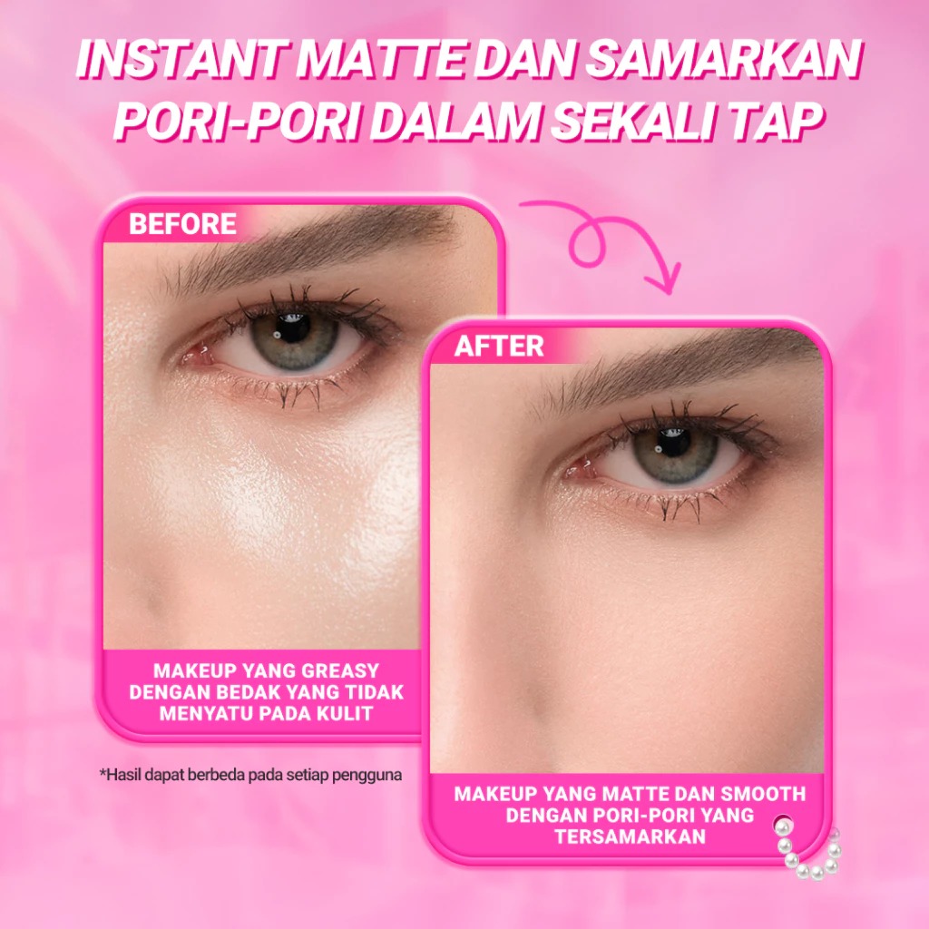 Dazzle Me X Barbie Dazzle Me Better Than Filter HD Invisible Powder 5gr