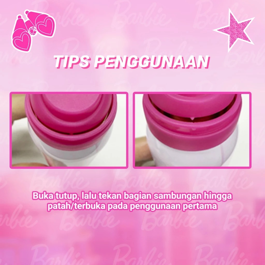 Dazzle Me X Barbie Get a Grip! Matte Setting Spray Oil Control + Set 50ml