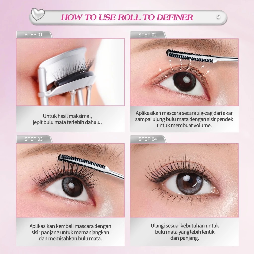 BNB Barenbliss Roll To Definer Steel Mascara 6gr