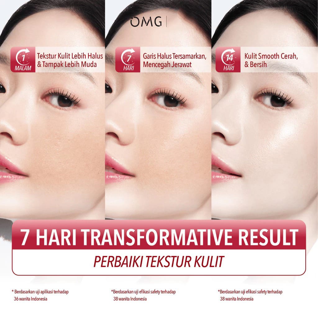 Oh My Glow Serum 17ml - 1% Ultra-Pro Retinol Pure Smooth Retinol Serum (OMG)