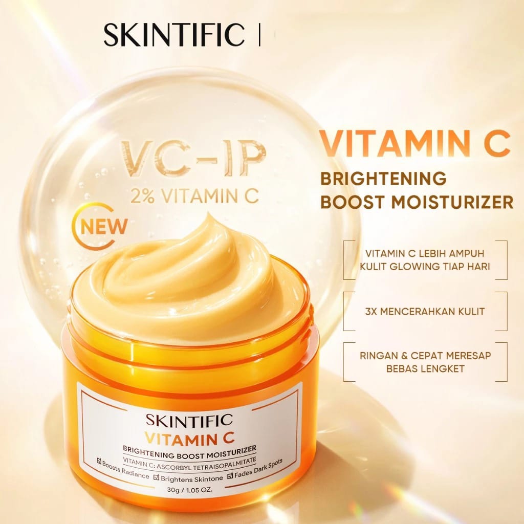 Skintific Vitamin C Brightening Boost Moisturizer 30gr
