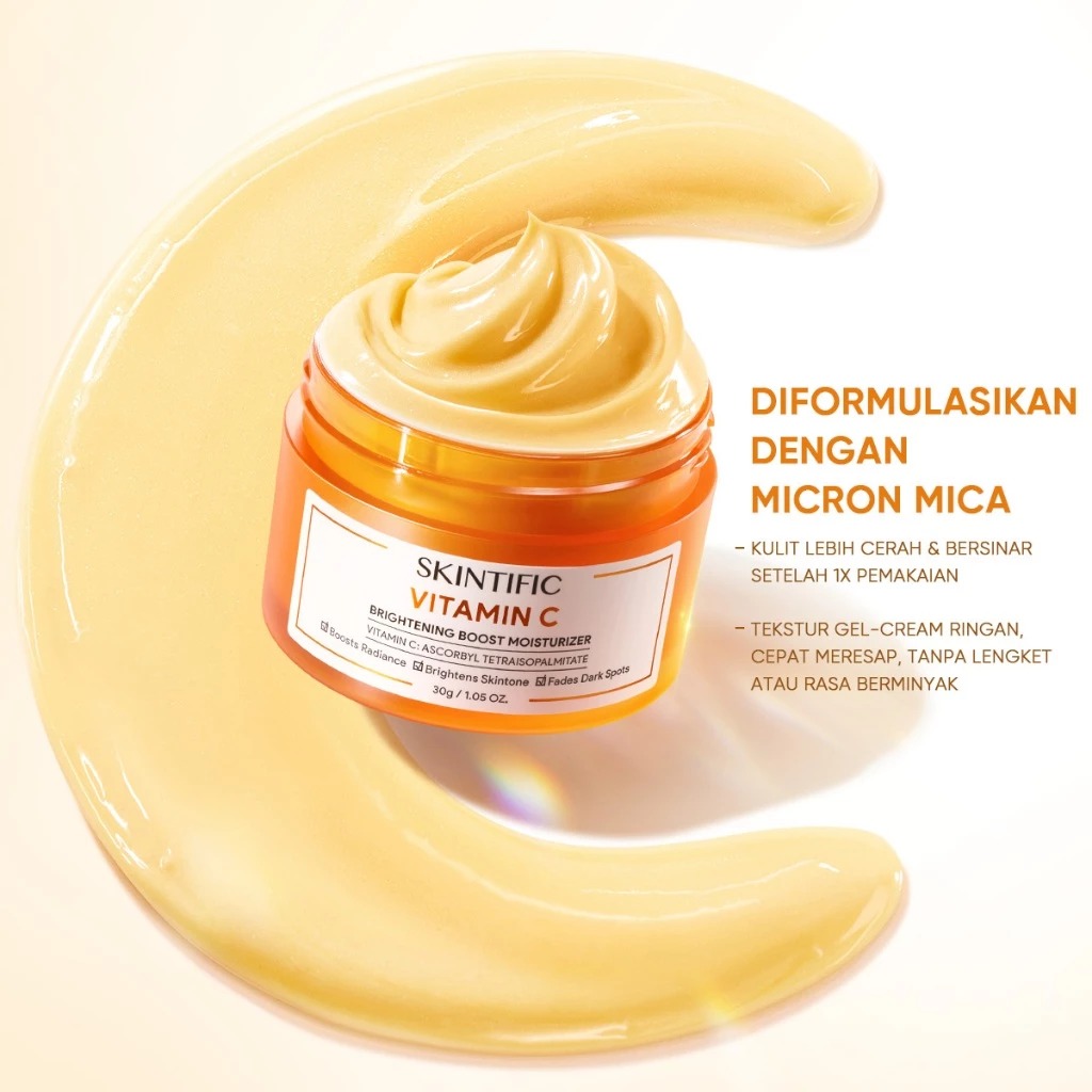 Skintific Vitamin C Brightening Boost Moisturizer 30gr