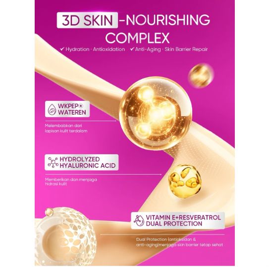 Skintific Cover Glow Perfect Pink Cushion 11gr  - 03 Petal (with Special Edition Keychain)