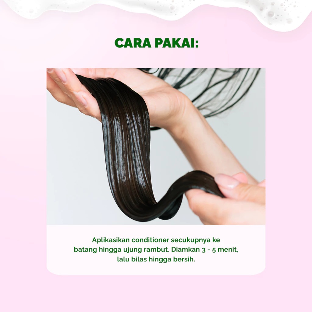 Hair Inc Silky Radiance Conditioner 180ml (Rambut Lembut & Berkilau)