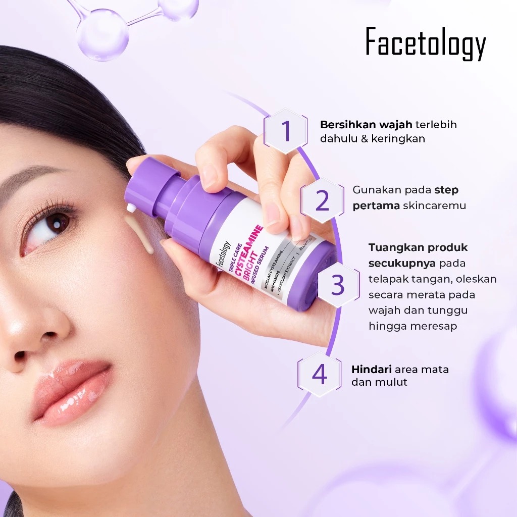 Facetology Triple Care Cysteamine Bright Infused Serum 15ml