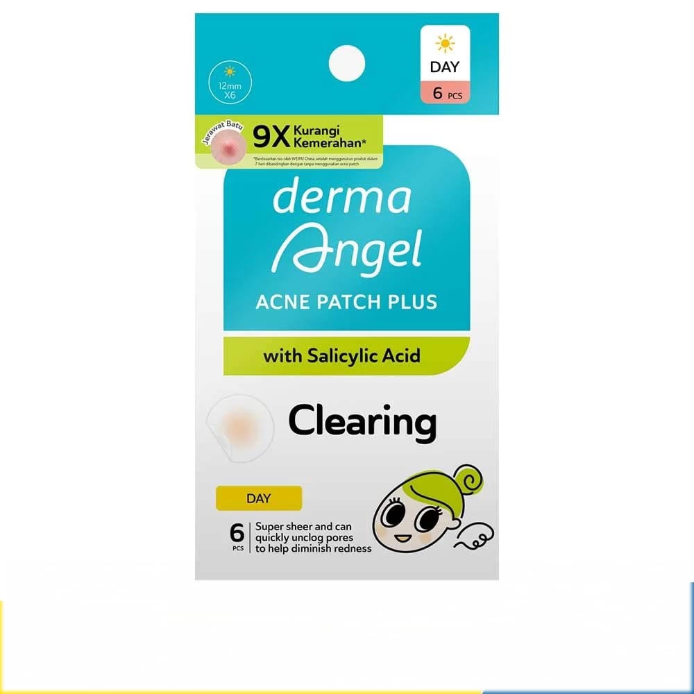 Derma Angel Acne Patch Plus With Salicylic Acid - Clearing 6s (Pagi)
