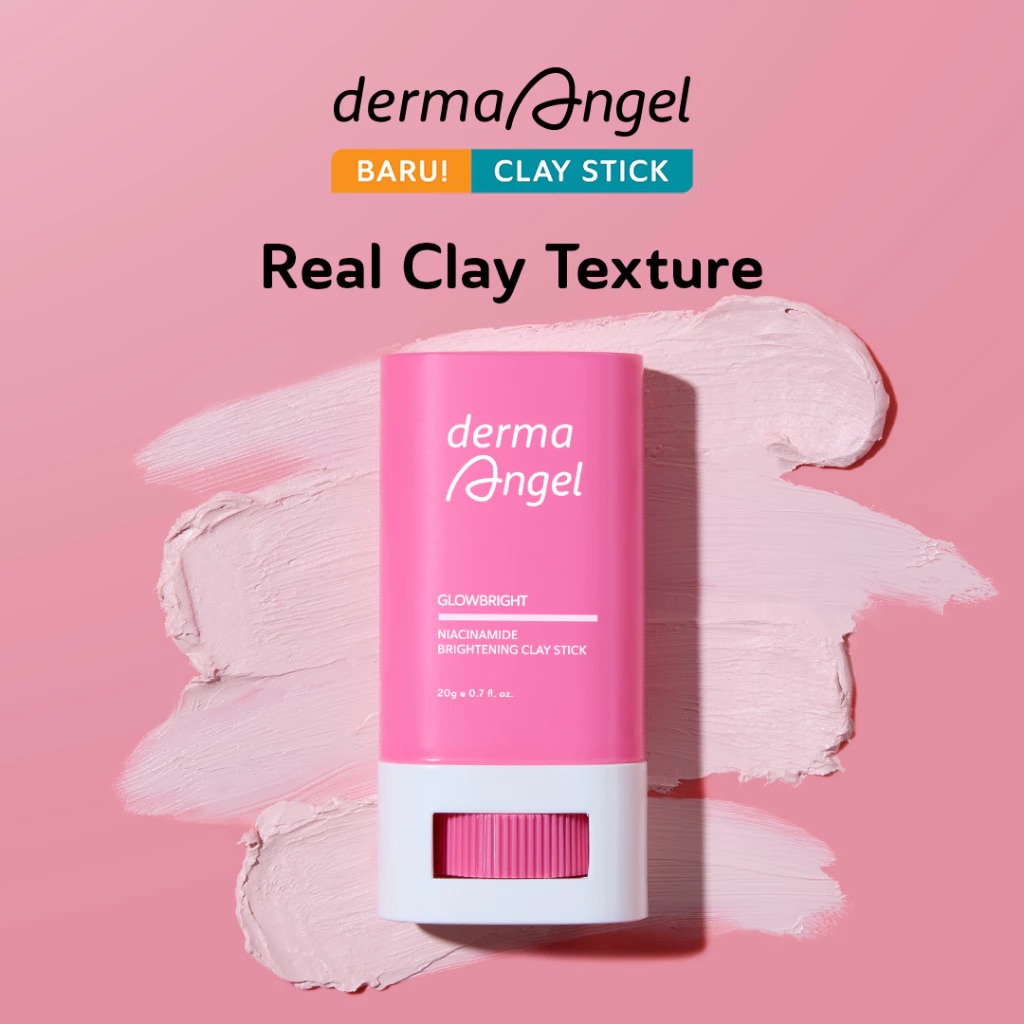 Derma Angel Glowbright Niacinamide Brightening Clay Stick 20gr