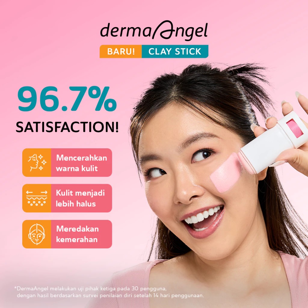 Derma Angel Glowbright Niacinamide Brightening Clay Stick 20gr