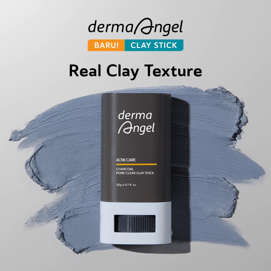 Derma Angel Acne Care Charcoal Pore Clear Clay Stick 20gr