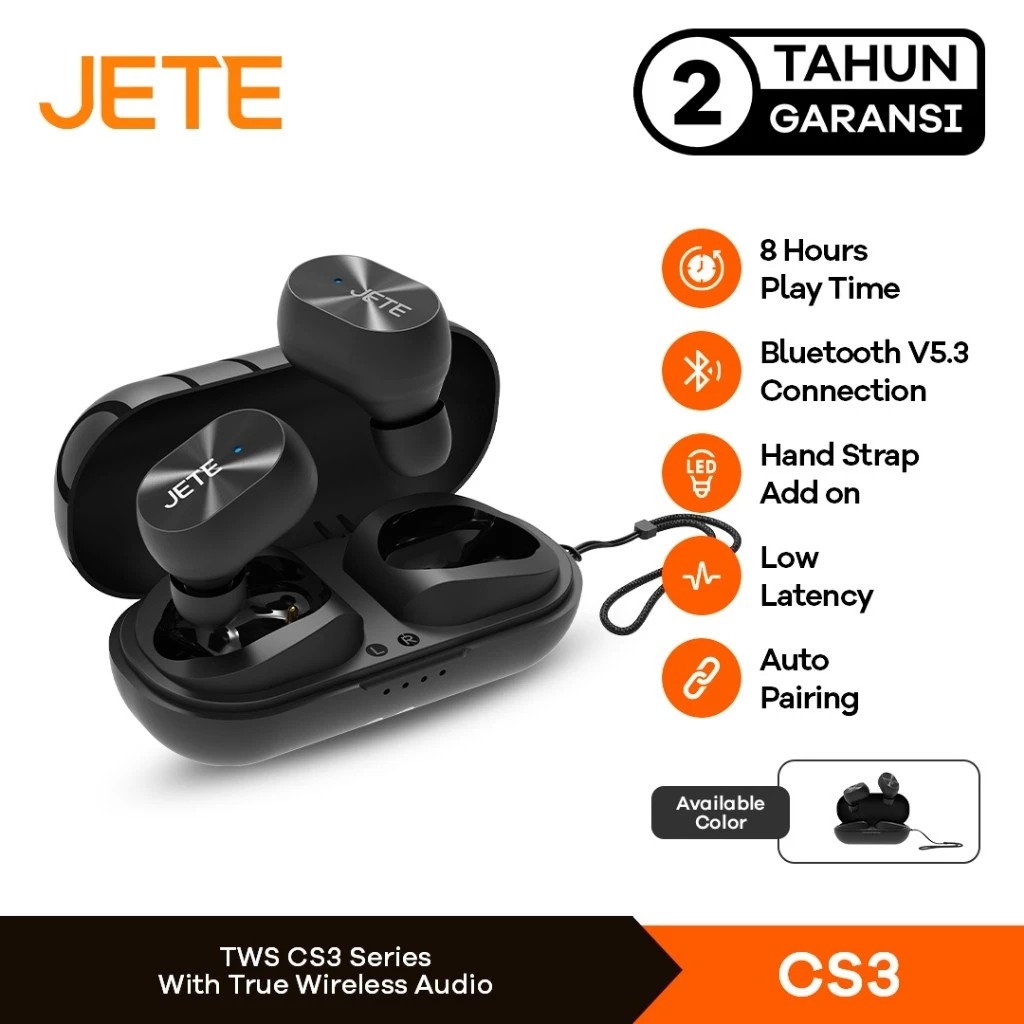 JETE Handsfree Bluetooth TWS - CS3 JETE Handsfree Bluetooth TWS - CS3