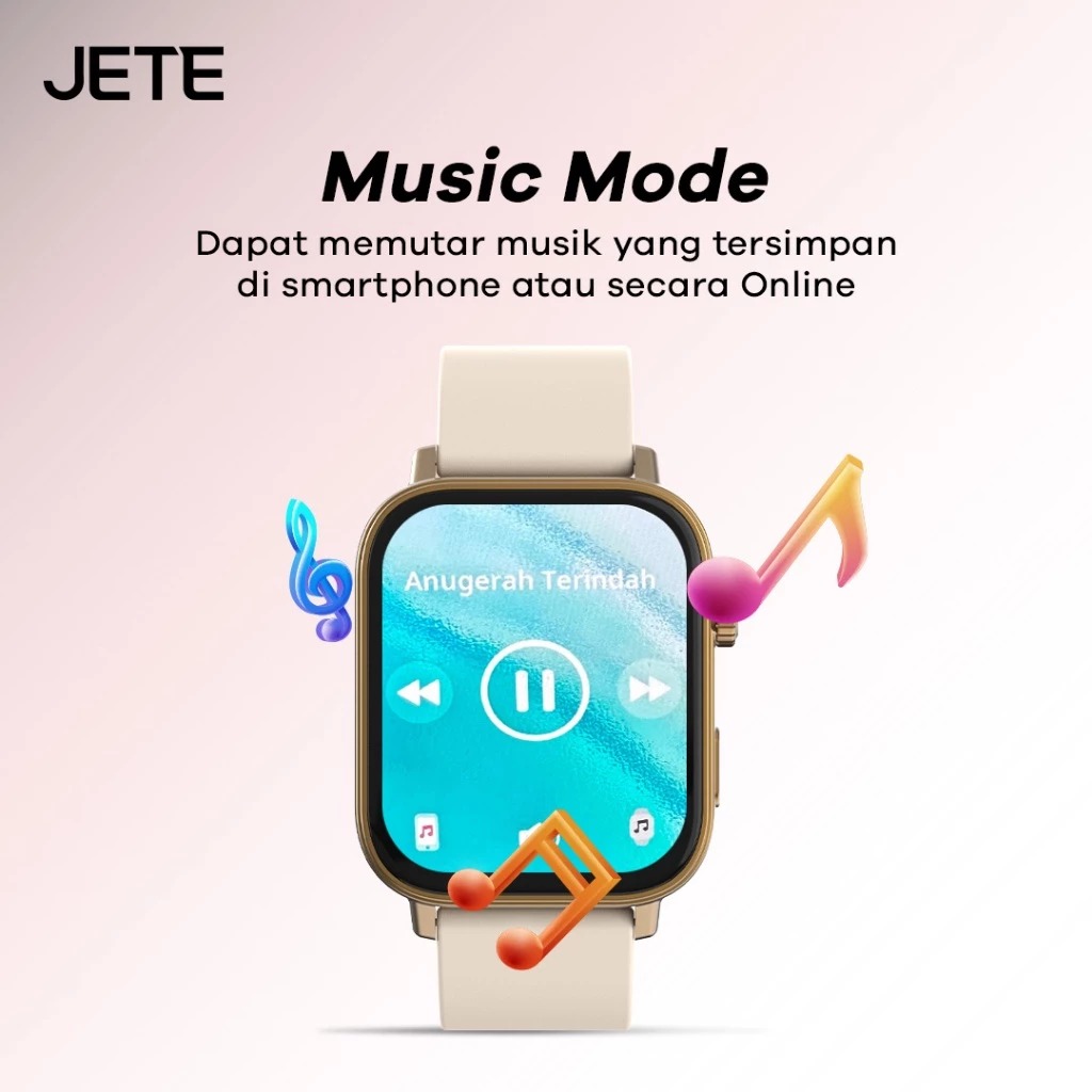 JETE Smartwatch - FR23 Series Black 1.83 inch