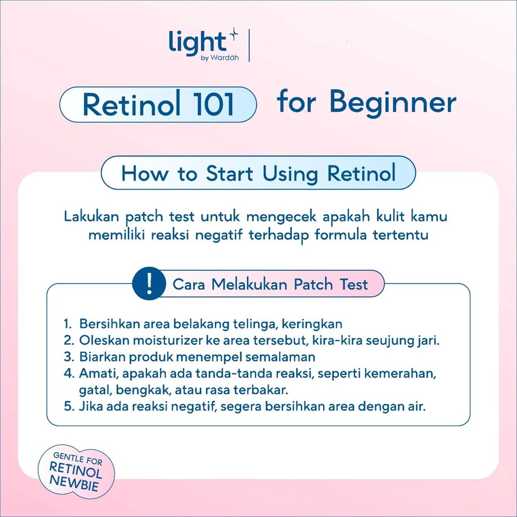 Wardah Light+ Serum Moisturizer 28gr - (HPR Retinoid Bright + Acne)