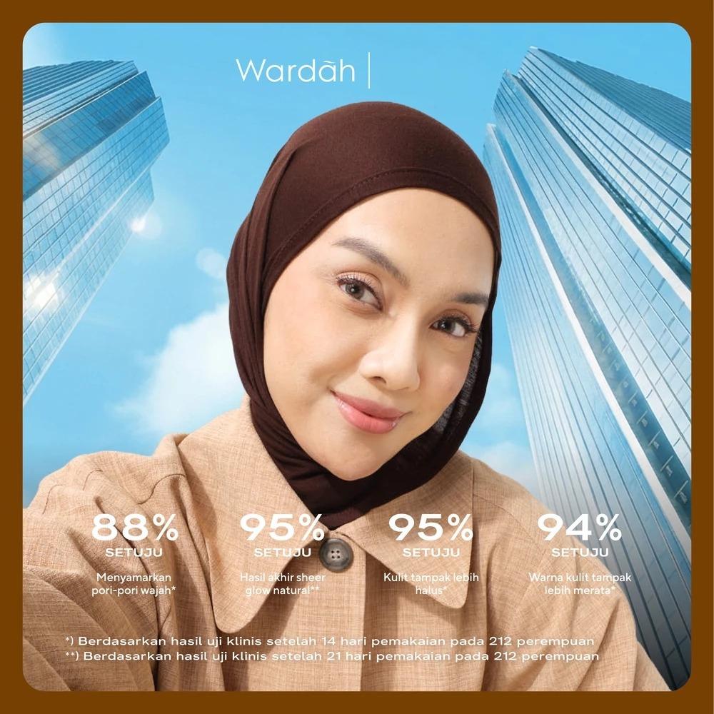 Wardah UV Shield Tinted Sunscreen SPF50 PA++++ 30ml - 02 Medium to Deep