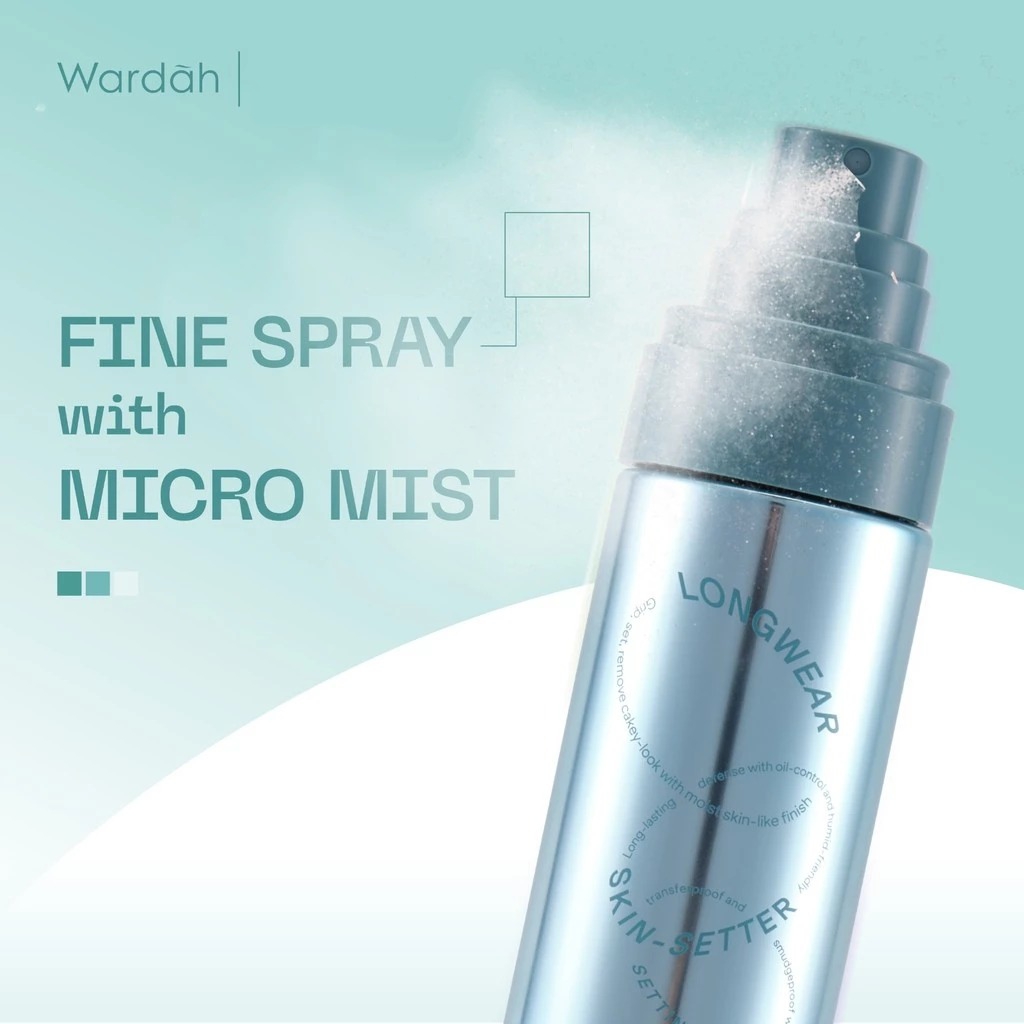 Wardah Longwear Skin-Setter Setting Spray 80ml