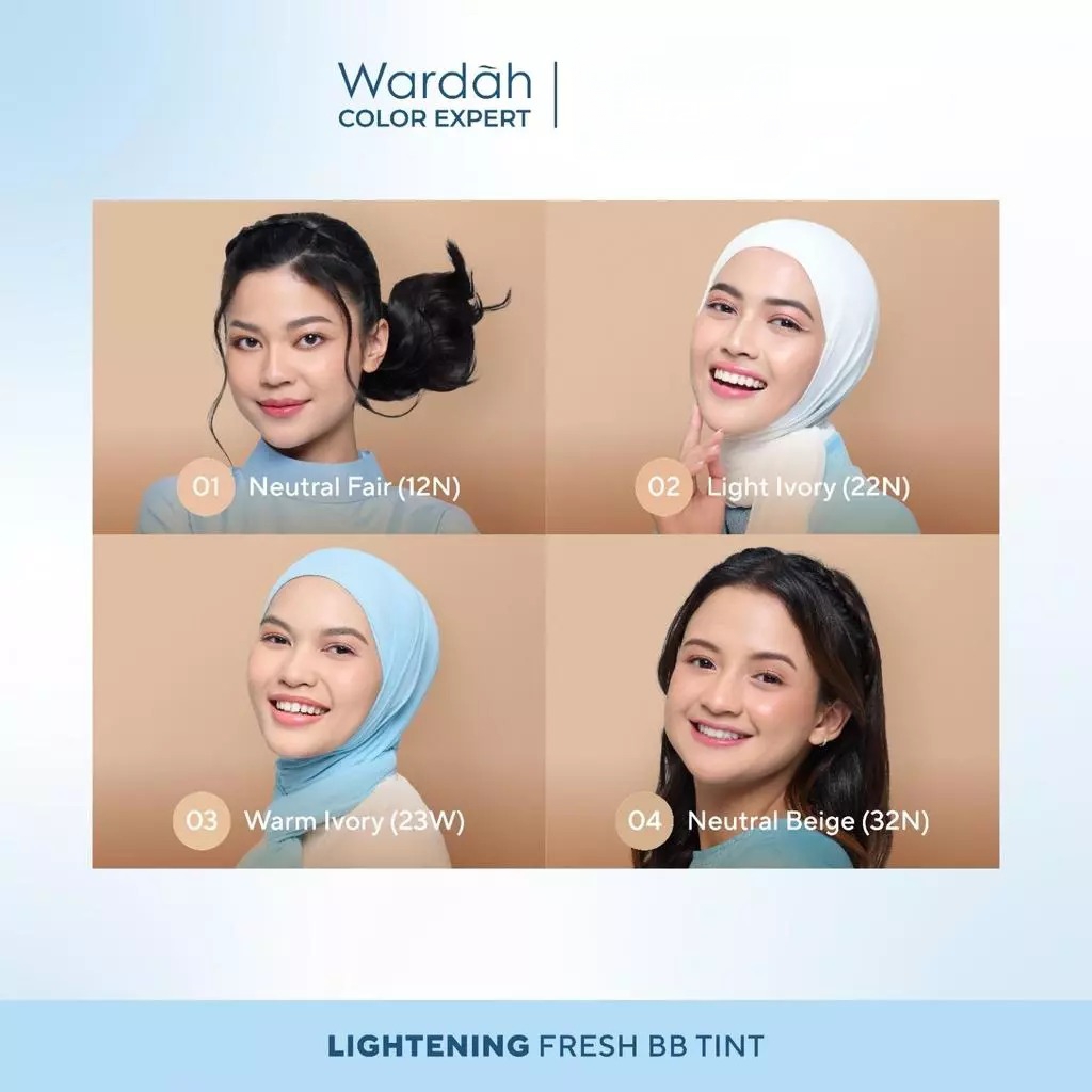 Wardah Lightening Fresh BB Tint 15ml - 03 Warm Ivory (23W)