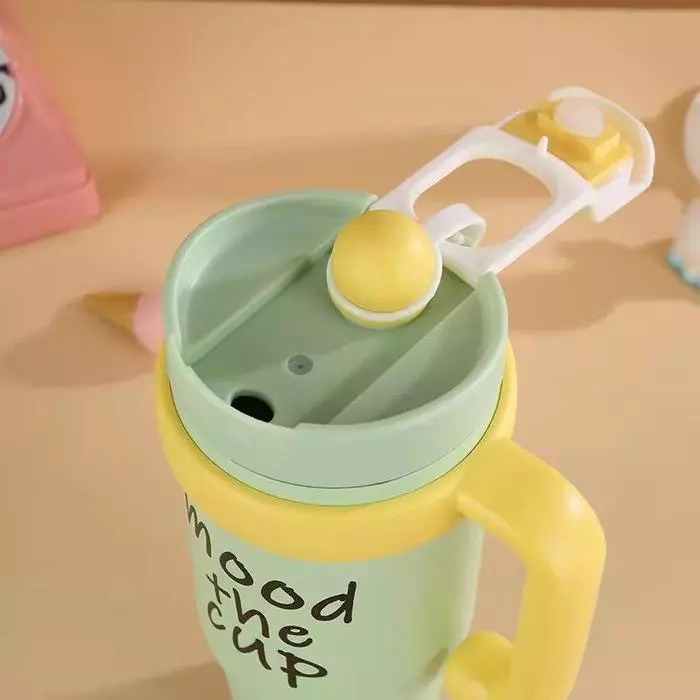 Tumbler Stainless Steel Mood The Cup 800ml (HN2015) - (Free Sedotan)