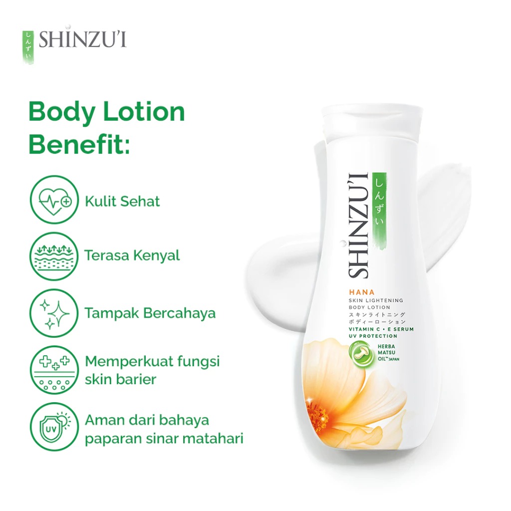 Shinzui Body Lotion 100ml - Hana