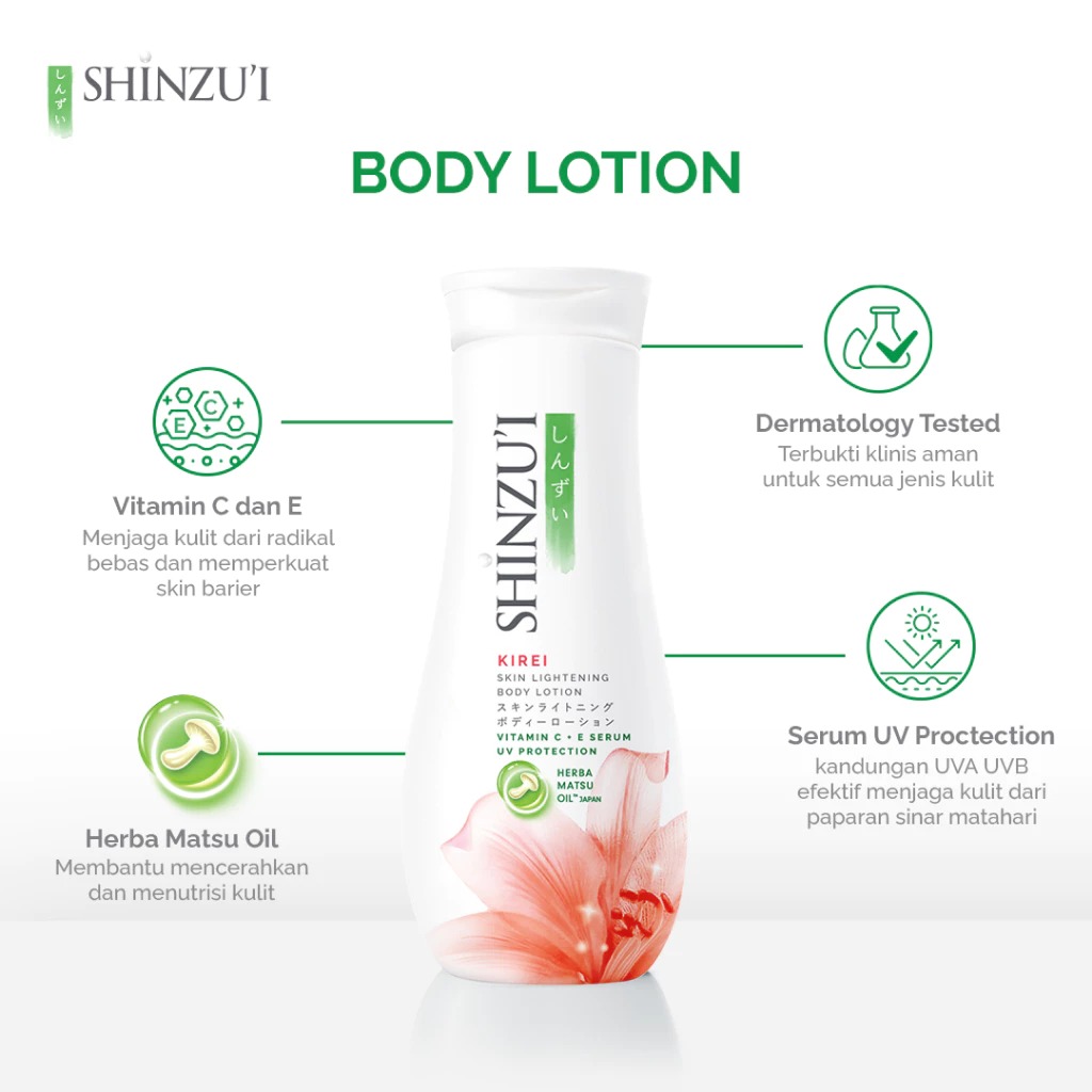 Shinzui Body Lotion 100ml - Kirei