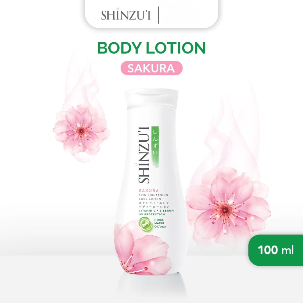 Shinzui Body Lotion 100ml - Sakura Shinzui Body Lotion 100ml - Sakura