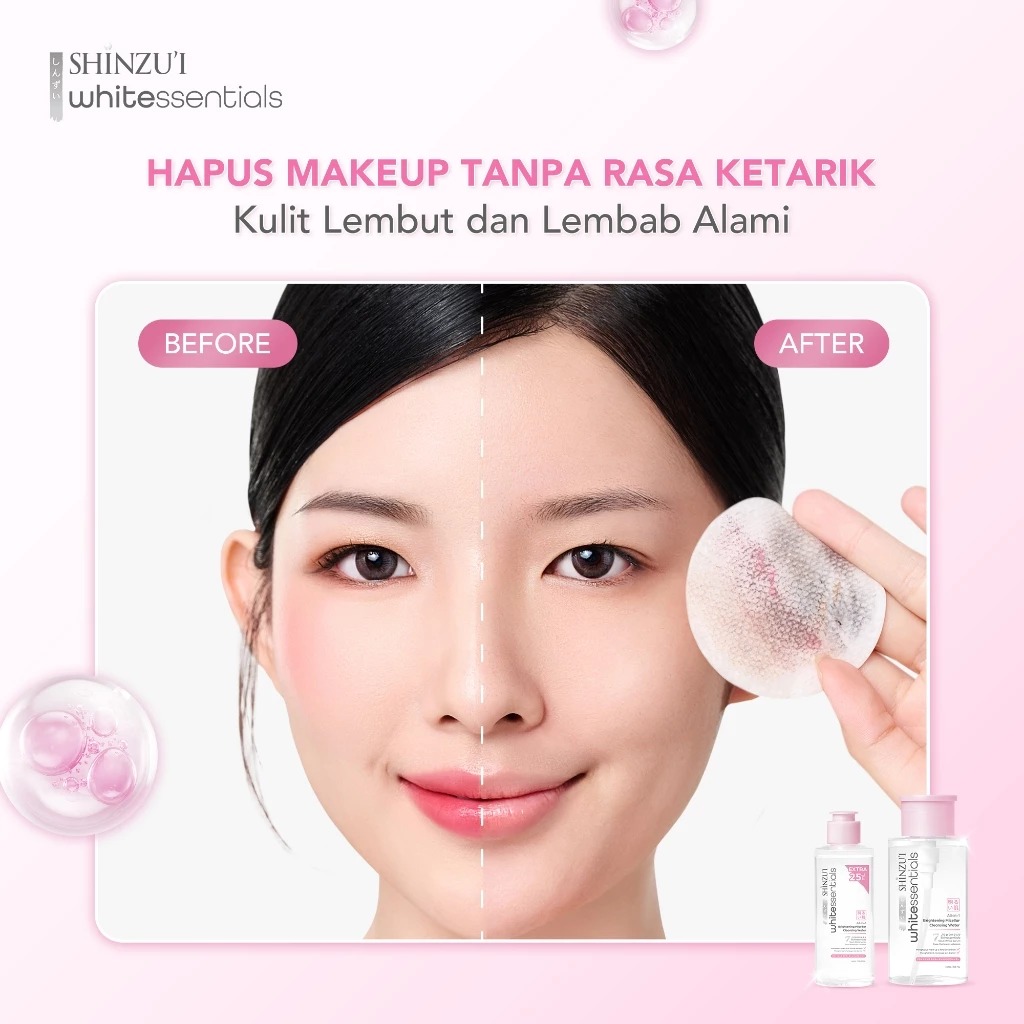 Shinzui Whitessentials Brightening Micellar Cleansing Water 300ml