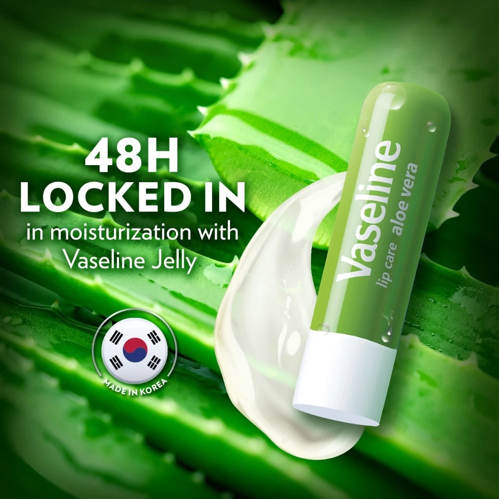 Vaseline Lip Care 4.8gr - Aloe Vera (Lip Balm Stick)