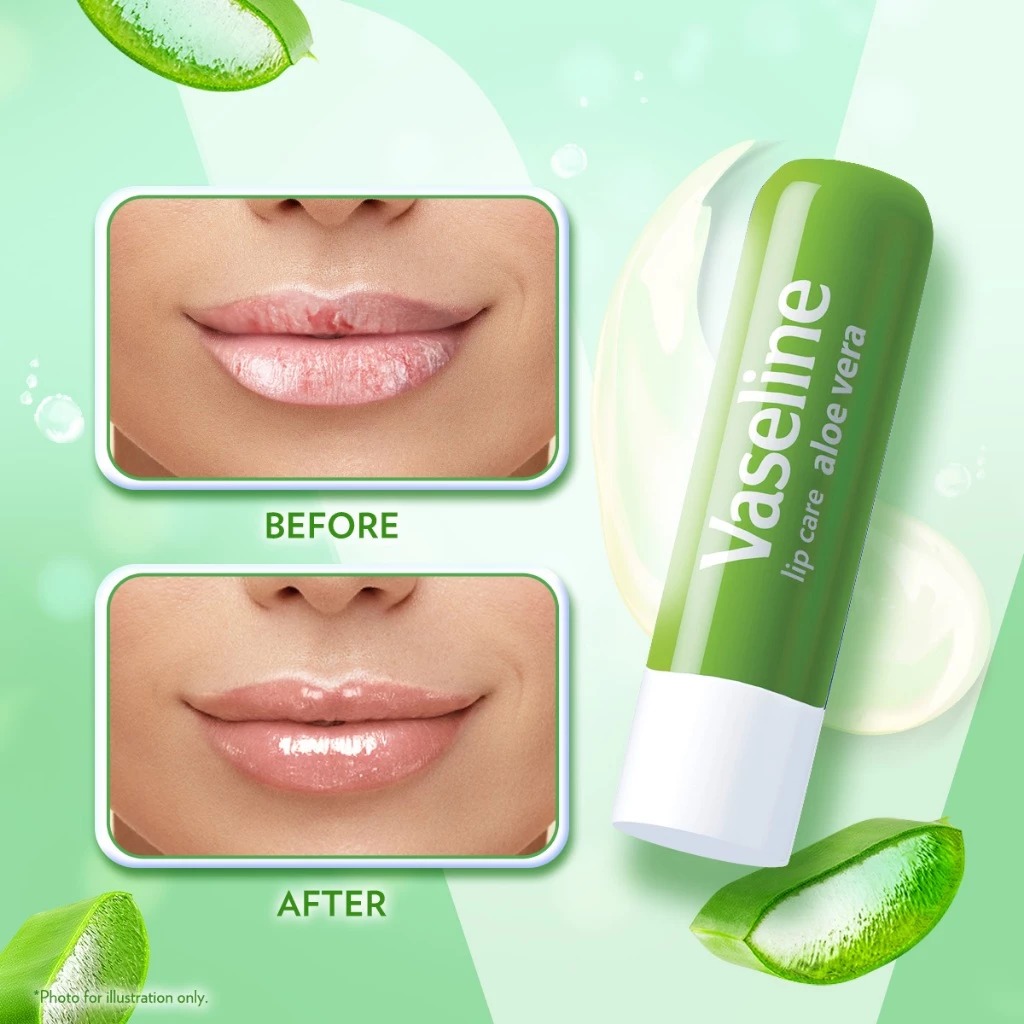 Vaseline Lip Care 4.8gr - Aloe Vera (Lip Balm Stick)