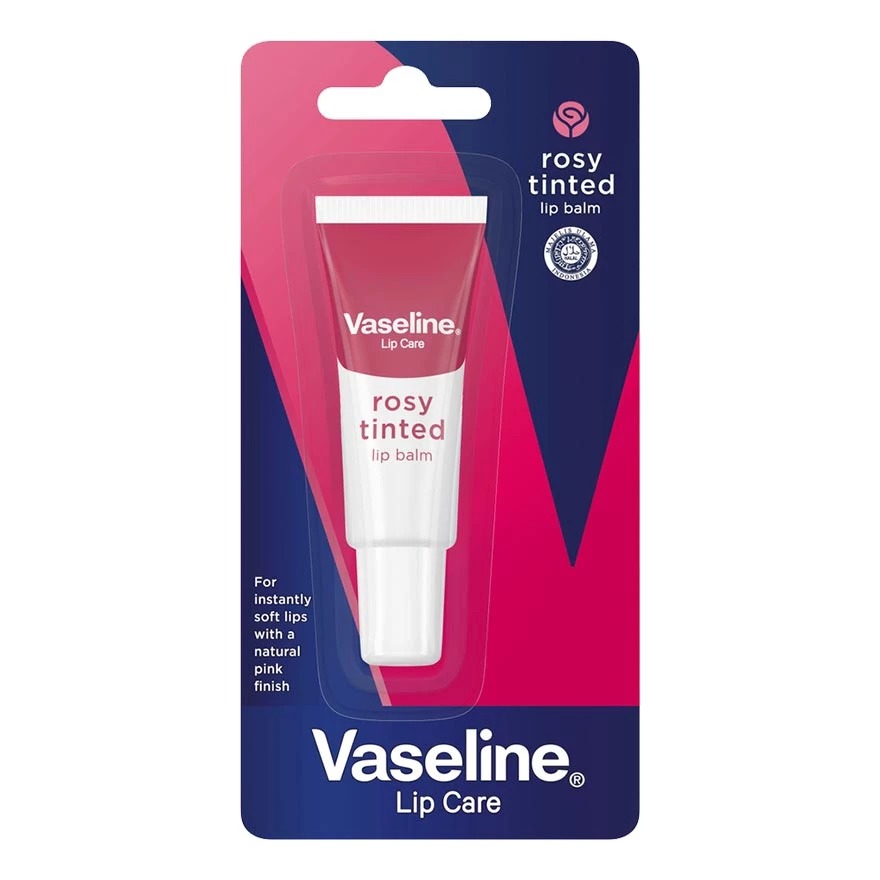 Vaseline Lip Care 10gr - Rosy Tinted (Lip Balm Tube)