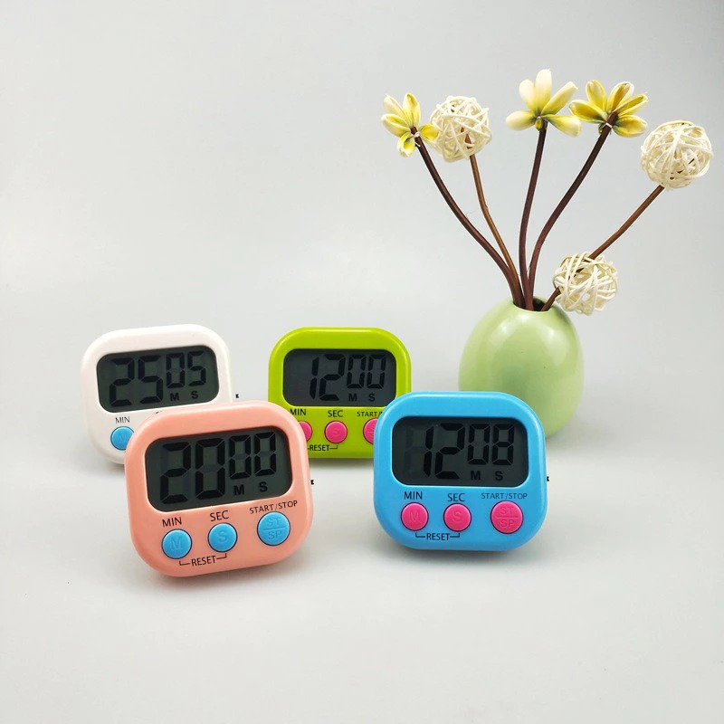 Digital Kitchen Timer Mini Portable (Alat Pengatur Waktu Masak)