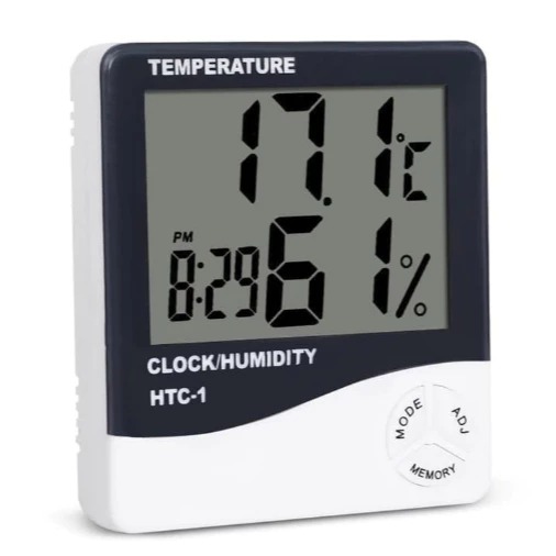 Digital Thermometer Hygrometer HTC-1 (Alat Ukur Suhu Ruangan) Digital Thermometer Hygrometer HTC-1 (Alat Ukur Suhu Ruangan)