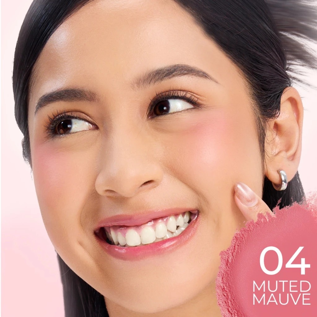 Hanasui Perfect Cheek Blush & Go 2.5gr - 04 Muted Mauve