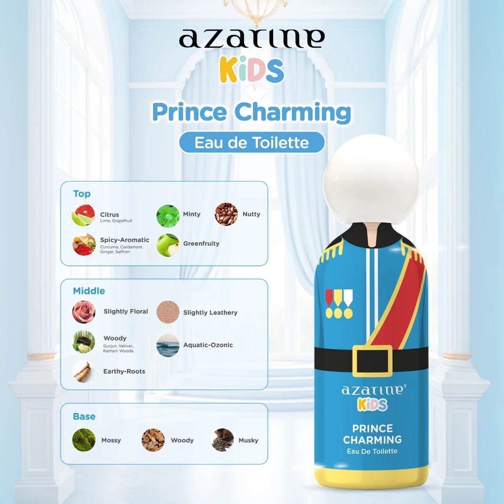 Azarine Kids Eau De Toilette 50ml - Prince Charming