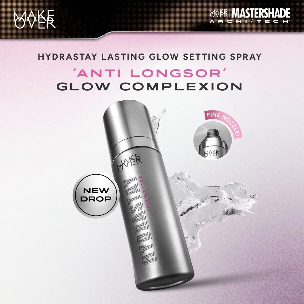 Make Over Hydrastay Lasting Glow Setting Spray 80ml