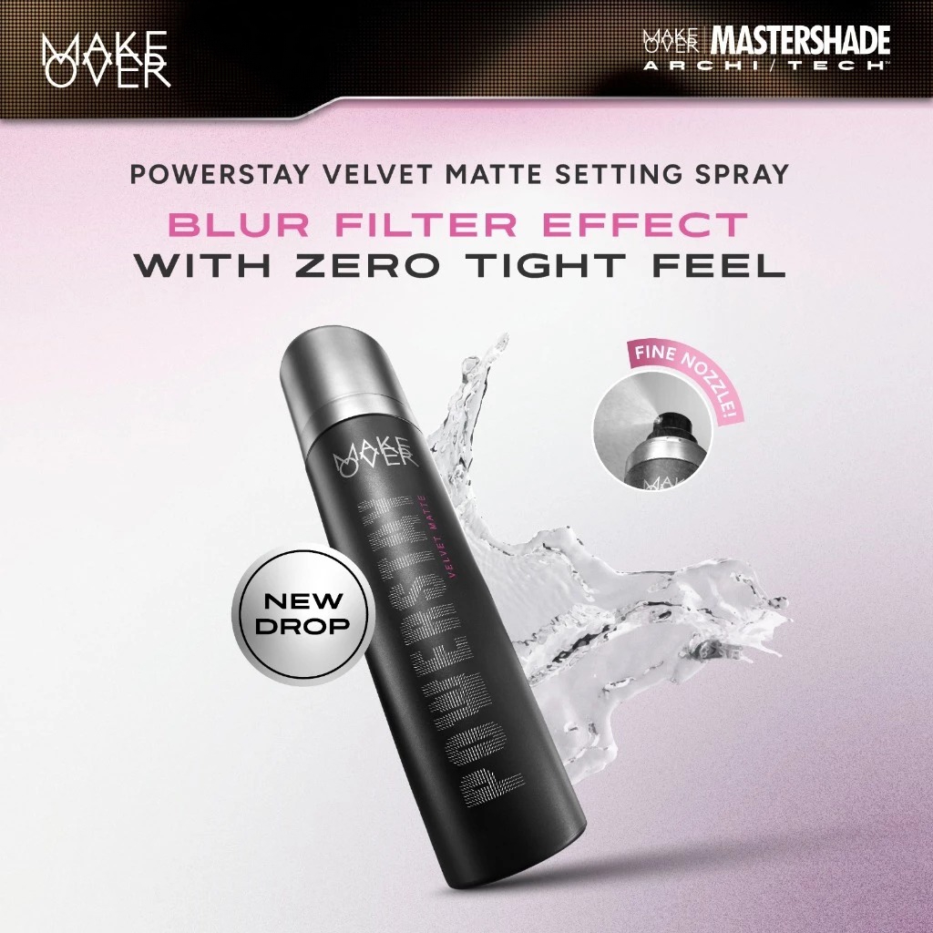 Make Over Powerstay Velvet Matte Setting Spray 70ml