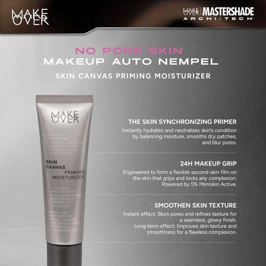 ⁠Make Over Skin Canvas Priming Moisturizer 30ml