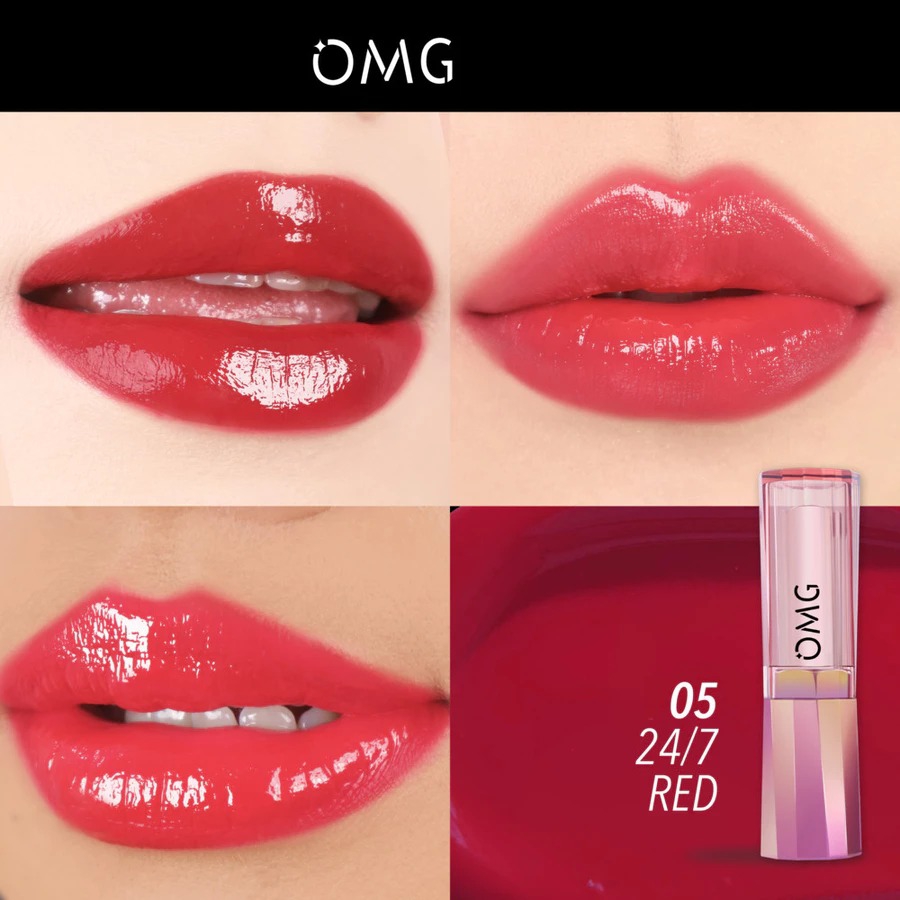 Oh My Glam Gloss Up Tinted Lip Balm 3.5gr - 05 24/7 Red (OMG) Oh My Glam Gloss Up Tinted Lip Balm 3.5gr - 05 24/7 Red (OMG)