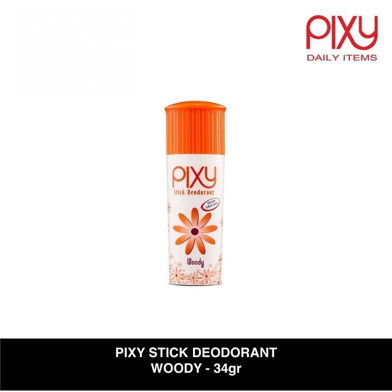 Pixy Stick Deodorant 34gr - Woody (Roll On)