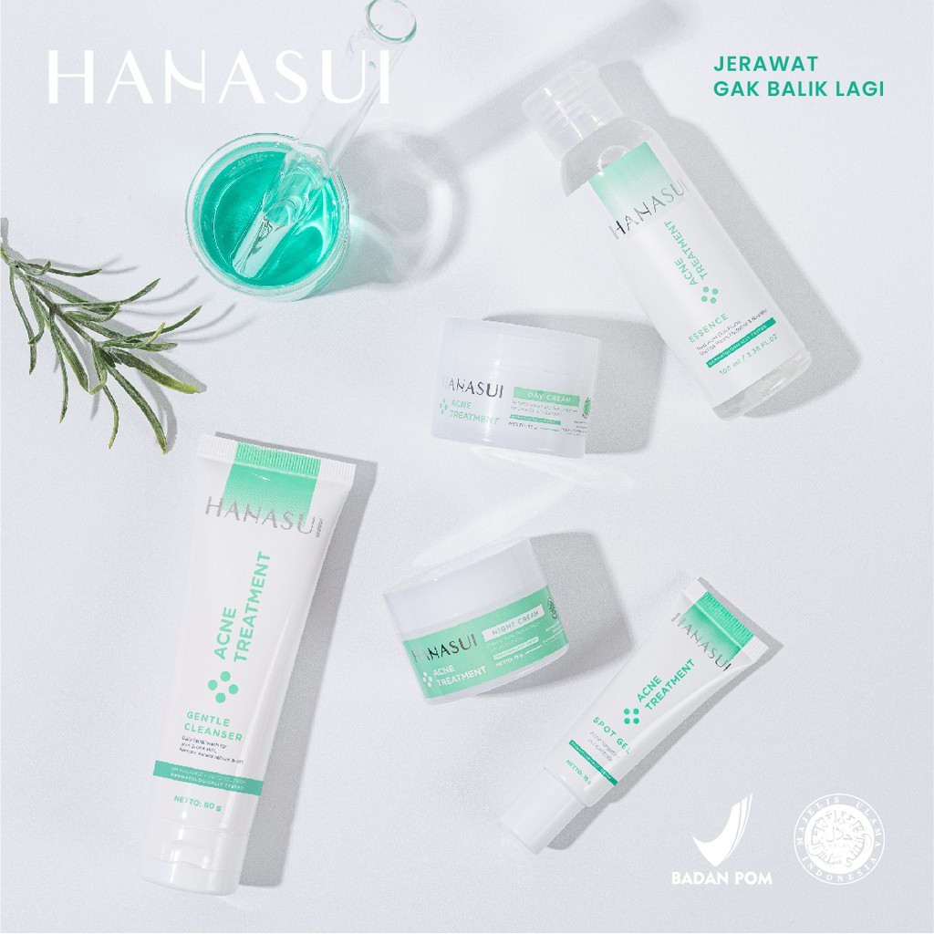 Paket Hanasui Acne Treatment Series 5in1