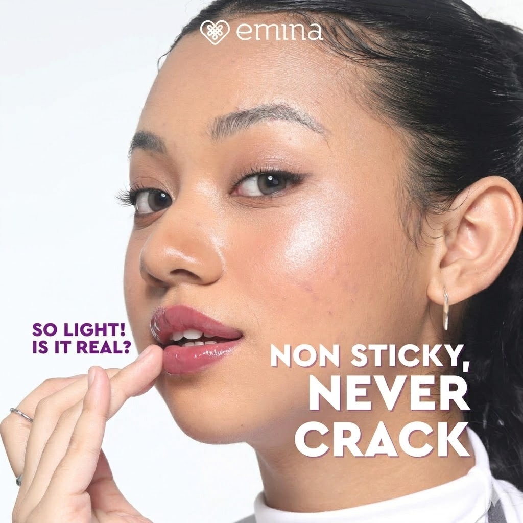 Emina Glosszilla Lightweight Lip Jelly Vinyl 3gr - 01 Redwood Remix