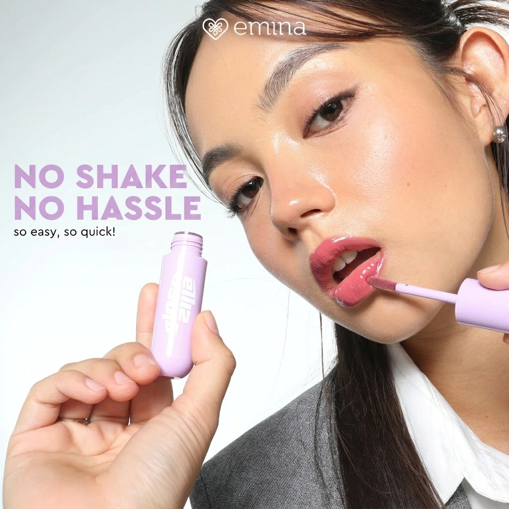 Emina Glosszilla Lightweight Lip Jelly Vinyl 3gr - 01 Redwood Remix