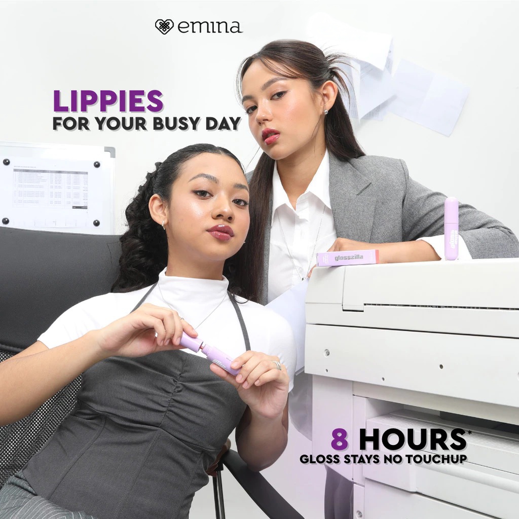 Emina Glosszilla Lightweight Lip Jelly Vinyl 3gr - 01 Redwood Remix