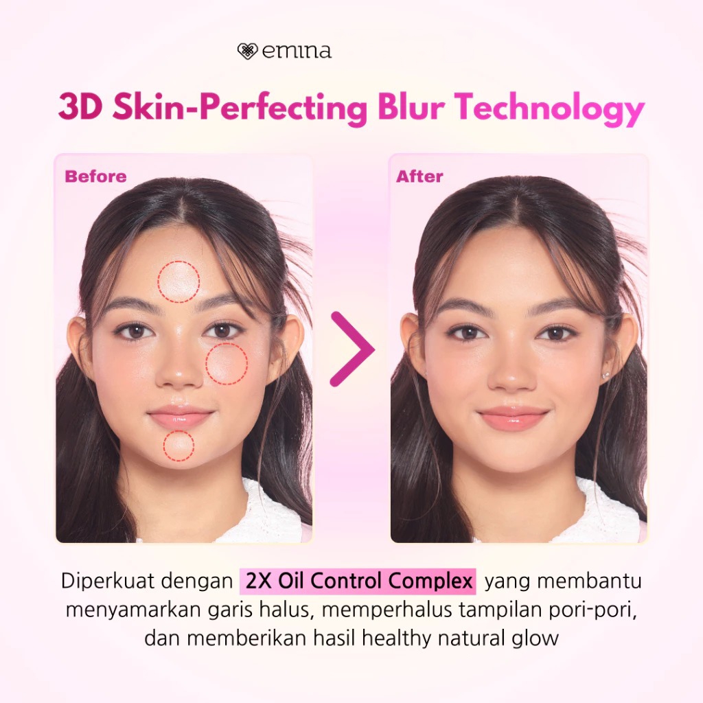 Emina Glowfixer Blur Powder SPF20 PA++ 8gr - 03 Not So Medium (Loose Powder)
